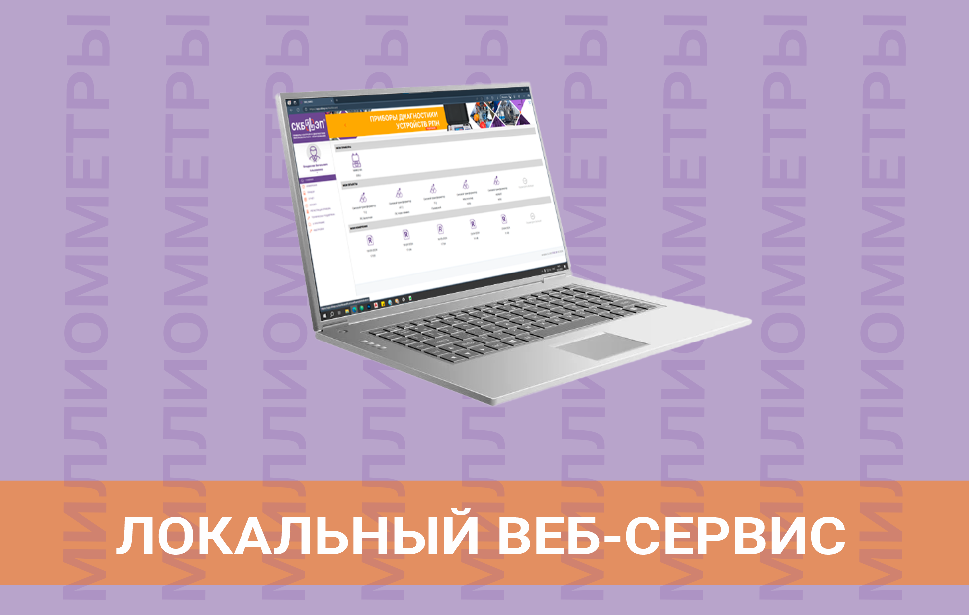 Безопасность и скорость: локальный веб-сервис для миллиомметров!